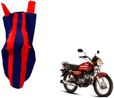 WolkomHome Two Wheeler Cover for Hero(CD deluxe, Red, Blue)