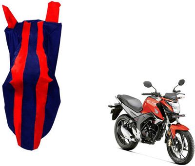 WolkomHome Two Wheeler Cover for Hero(CB, Red, Blue)