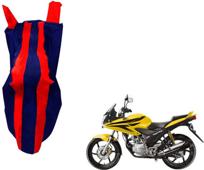 WolkomHome Two Wheeler Cover for Honda(CBF Stunner, Red, Blue)