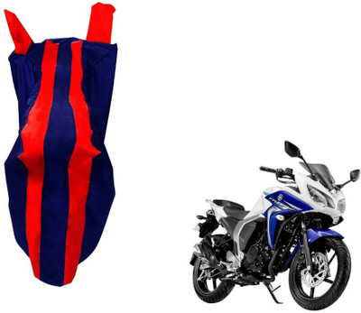 WolkomHome Two Wheeler Cover for Yamaha(Fazer, Red, Blue)