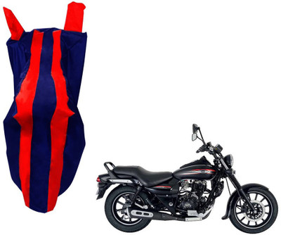 WolkomHome Two Wheeler Cover for Bajaj(Avenger 220 Street, Red, Blue)