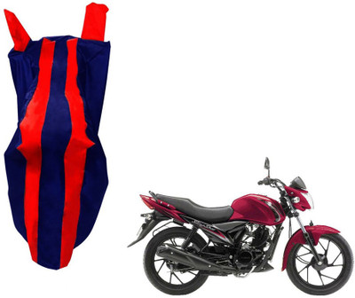WolkomHome Two Wheeler Cover for Suzuki(Sling Shot, Red, Blue)