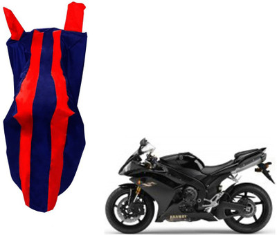 WolkomHome Two Wheeler Cover for Yamaha(YZF R1, Red, Blue)