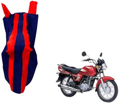 WolkomHome Two Wheeler Cover for Suzuki(Heat, Red, Blue)