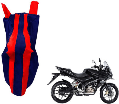 WolkomHome Two Wheeler Cover for Bajaj(Pulsar AS 150, Red, Blue)