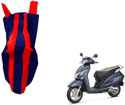 WolkomHome Two Wheeler Cover for Hero(Activa 125, Red, Blue)