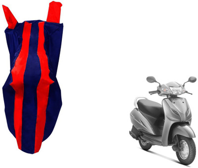 WolkomHome Two Wheeler Cover for Hero(Activa 3G, Red, Blue)