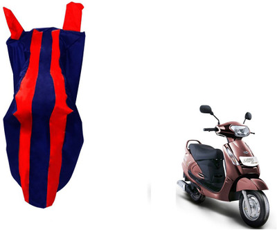 WolkomHome Two Wheeler Cover for Mahindra(Duro DZ, Red, Blue)
