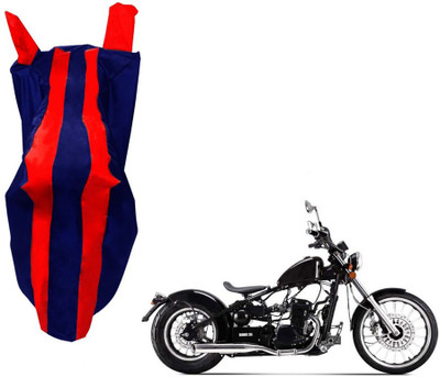WolkomHome Two Wheeler Cover for FAB Regal Raptor(Bobber 350, Red, Blue)