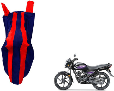 WolkomHome Two Wheeler Cover for Hero(Dream Neo, Red, Blue)