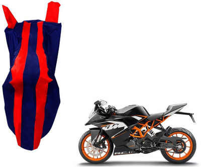 WolkomHome Two Wheeler Cover for KTM(Duke 200, Red, Blue)