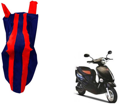 WolkomHome Two Wheeler Cover for Hero(Electric, Red, Blue)