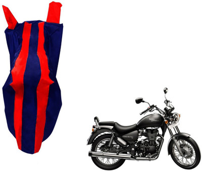 WolkomHome Two Wheeler Cover for Royal Enfield(Thunderbird 500, Red, Blue)