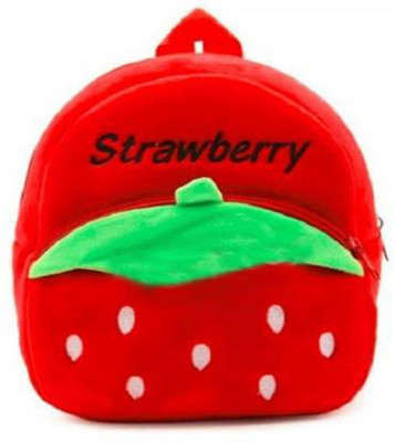 A Little Swag BM-red strawberry_354 12 L Backpack(Red)