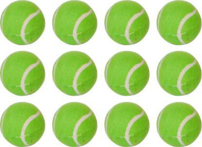 AXN cricket tenis ball pack of 12 Tennis Ball(Standard, Pack of 12)
