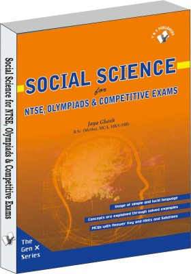 Social Science  - For NTSE, olympiads & competitive exams(English, Paperback, Ghosh Jaya)