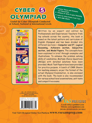 National Cyber Olympiad - Class 5(With OMR Sheets)(English, Paperback, Singh Shraddha)