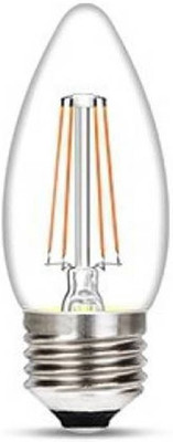 Prmoagen 4 W Basic Candle E27 LED Bulb(Yellow)