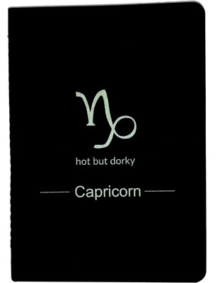 Northland Zodiac Sign Capricorn Regular Diary Ruled 75 Pages(Black)