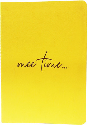 Northland Mee Time Regular Diary Ruled 75 Pages(Yellow)
