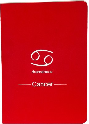 Northland Zodiac Sign Cancer Regular Diary Ruled 75 Pages(Red)