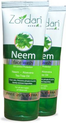 ZORDAN Neem  (120*2) Face Wash(240 ml)