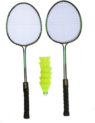 sports trading junier kids 1 pair badminton racket with 6 shutlecocke Badminton Kit