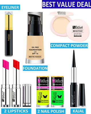 ForSure All in One Professional Makeup Kit 36(Pack of 8)