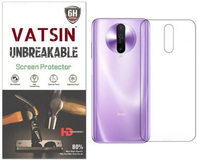 Vatsin Back Screen Guard for Poco X2(Pack of 1)