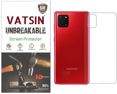 Vatsin Back Screen Guard for Samsung Galaxy Note 10 Lite(Pack of 1)