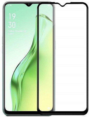 XRENGTH Edge To Edge Tempered Glass for OPPO A31(Pack of 1)