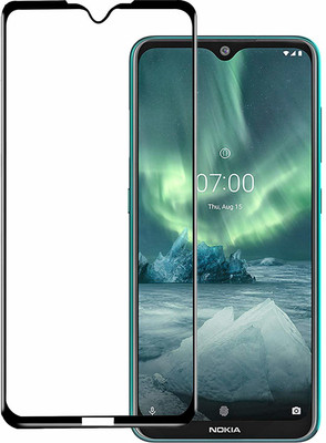 BRENZZ Edge To Edge Tempered Glass for Nokia 7.2(Pack of 1)