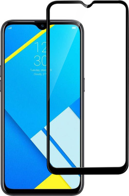 Express Buy Edge To Edge Tempered Glass for REALME C2(Pack of 1)