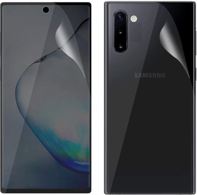 Vatsin Front and Back Screen Guard for Samsung Galaxy Note 10 Plus(Pack of 2)