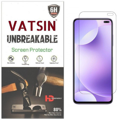 Vatsin Impossible Screen Guard for Poco X2(Pack of 1)