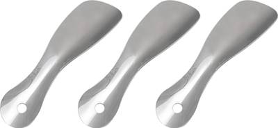 SNP Shoe Horn Steel (Pack of 3, 6.5 Inch) Office, Home, Travel Shoe Tree