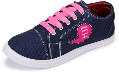 Axter New Latest Affordable Range of Trendy Sneakers Loafers Sneakers For Women(Blue , 4)