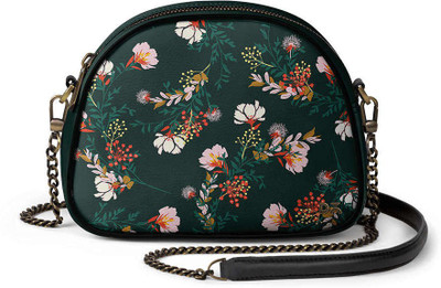 DailyObjects Multicolor Sling Bag Lush Midnight - Arch Crossbody Bag