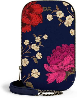 DailyObjects Multicolor Sling Bag Midnight Chrysanthemums - TallBoi Crossbody Bag