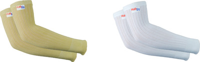MATTZIG Indian Proffesional Elbow Support(Beige, White)