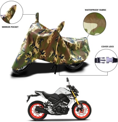 SnehaSales Waterproof Two Wheeler Cover for Yamaha(Saluto, Green)