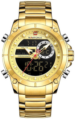NAVIFORCE NF9163-GG Analog-Digital Watch  - For Men