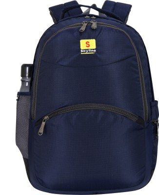 SKYLINE 30 Ltrs Waterproof Laptop Backpack Fits Up to 17 Inch Laptops,Navy Blue 30 L Laptop Backpack(Blue)