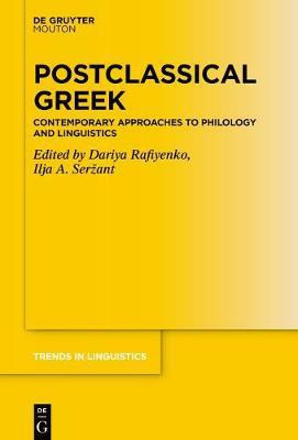Postclassical Greek(English, Electronic book text, unknown)