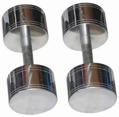 Kiraro Pair of 2kg x2 steel dumbell (4kg) Fixed Weight Dumbbell(4 kg)