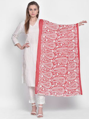 DUPATTA BAZAAR Chiffon Embroidered Women Dupatta