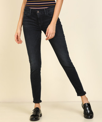 LEVI'S 710 Super Skinny Women Dark Blue Jeans