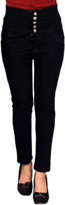 rjcollection Slim Women Black Jeans