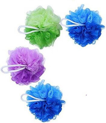 MOBONE Loofah(Pack of 4, Multicolor)