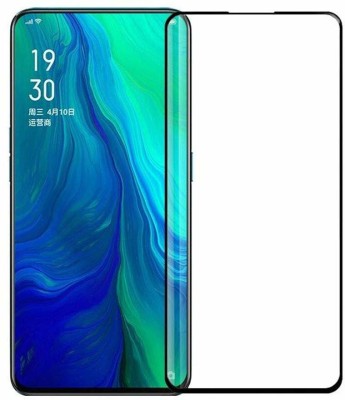 LIKEDESIGN Edge To Edge Tempered Glass for OPPO Reno 10x Zoom(Pack of 1)